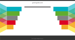 Desktop Screenshot of grant-guide.com